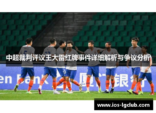中超裁判评议王大雷红牌事件详细解析与争议分析