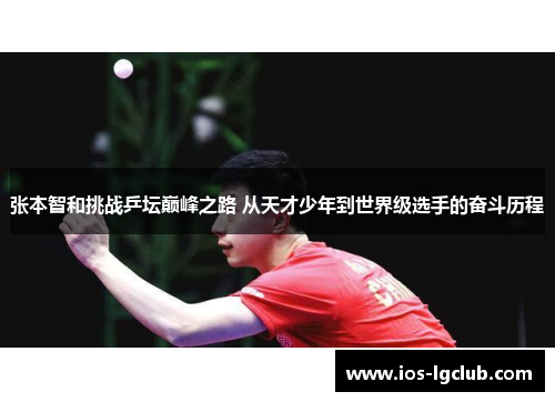 张本智和挑战乒坛巅峰之路 从天才少年到世界级选手的奋斗历程