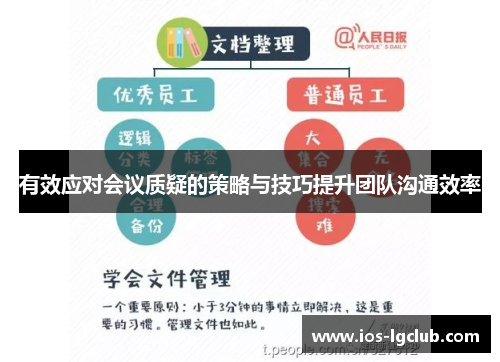 有效应对会议质疑的策略与技巧提升团队沟通效率